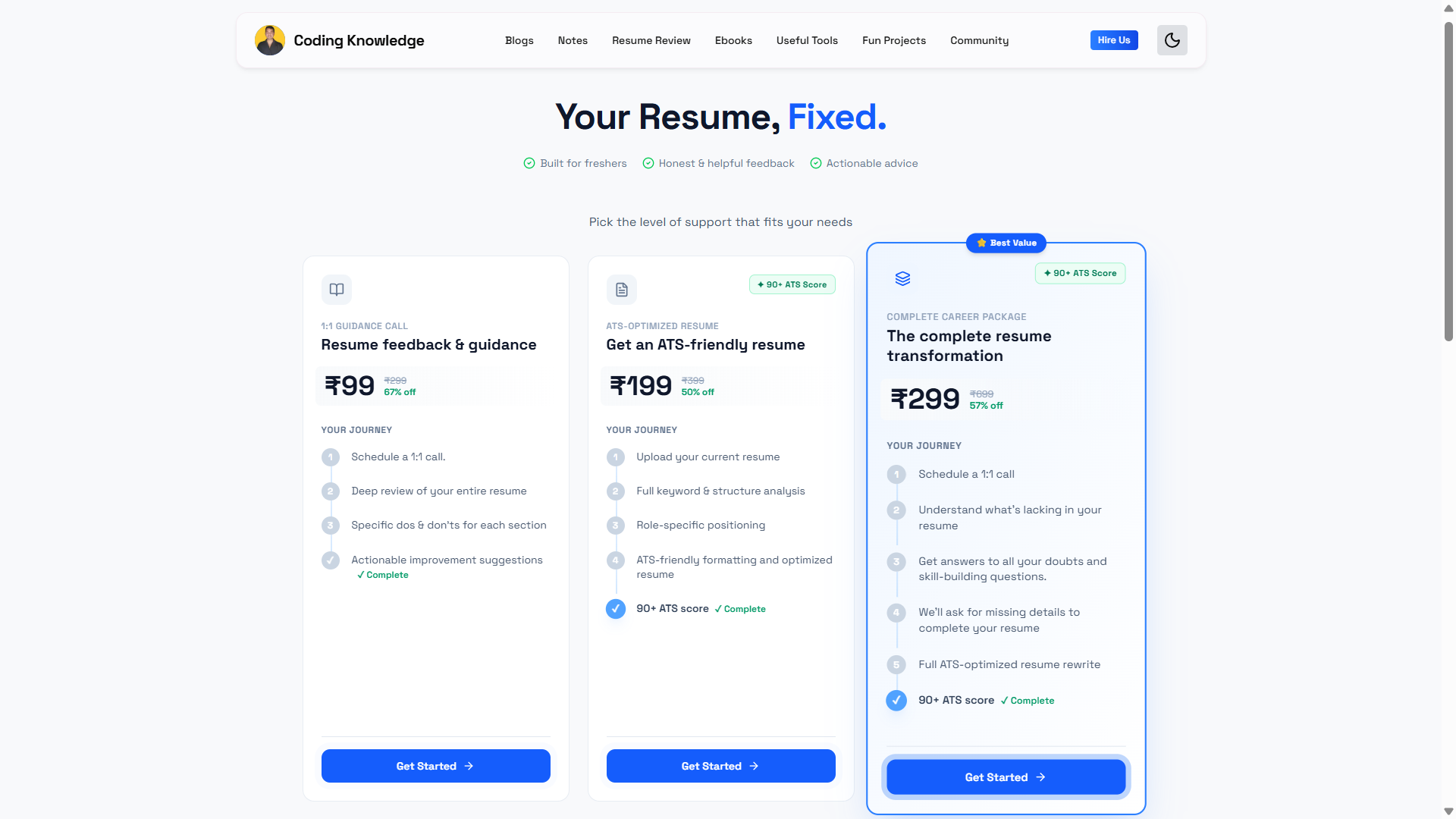 Resume Review